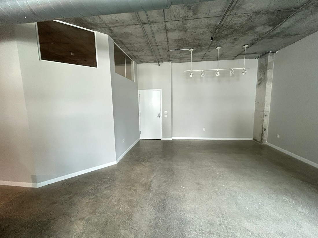 Freshly painted commercial space in Miami